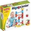 Quercetti 6506 Migoga Junior, Pista per Biglie Steam Toy Prima Infanzia