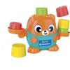 Clementoni Baby Montessori - Balancing Bear, Gioco Prima Infanzia per Bambini 18+ Mesi, Bilancia con Cubetti per Scoprire Il Concetto di Peso, con 6 Tronchetti Colorati, Made in Italy, 17493