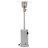 Sunny Ifuoricasa Stufa A Fungo da Esterno GPL Grigia Lucida S45 Pot. 13,5 KW