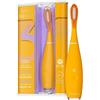 FOREO ISSA mini 3 Mango Tango, spazzolino elettrico sonico 4 in 1, setole in silicone medico e PBT, testina Hybrid sostituibile ogni 6 mesi, 265 giorni/carica USB, garanzia 2 anni