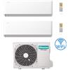 Hisense Climatizzatore Condizionatore Hisense Uni HB Wifi R32 Dual Split Inverter 9000 + 9000 BTU con U.E. 2AMW42U4RGC Classe A++/A+