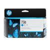 Hp Cartuccia d'inchiostro Hp 738 per Design Jet T850/T950 130ml Ciano 1pz