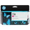 Hp Cartuccia d'inchiostro Hp 738 per Design Jet T850/T950 130ml Magenta 1pz
