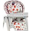 CHICCO Fodera Rivestimento Seggiolone Chicco Polly Progres5 Cherry