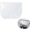 Eterspr Coperture Porta Caricabatterie, Copertura Porta di Ricarica per Auto Impermeabile, per la Maggior Parte Dei Caricabatterie per Veicoli Elettrici A Prova di Pioggia, Neve E Polvere (Bianco)