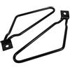 Keenso Staffe per Borse Laterali Moto,Resistenti e Facili da Installare,Supporti Portapacchi Laterale,Set Completo per Motociclisti Turismo e Viaggi Avventura