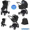 Foppapedretti Trio TicToc Ebony Foppapedretti + Borsa + Coprigambe