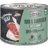 MAC's Cat Gourmet 6 x 200 g - Manzo & Coniglio