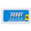 Derby Shaving 10 lamette da barba Derby Blu Super Stainless