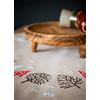 VERVACO Ricamo Punto Croce Kit Prestampato Tovaglie DISEGNI NATALIZI MODERNI Biancheria Da Tavola Set Fai Da Te Creativo 80 x 80 cm Kit Hobby Creativi Adulti Casa Decor Cross Stitch Embroidery