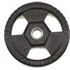 Timesport24 Disco Ghisa Gommato - 15 kg. Tri Grip Olimpionico Foro Ø 50 mm. Linea Toorx cod. DGG-TG15