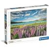 Clementoni - Puzzle 1500 Pezzi per Adulti e Ragazzi, Collection, Tema Lago Tekapo, Idea Regalo Uomo e Donna, Made in Italy, 59,2x84,3 cm, 31728