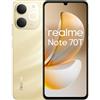 realme Note 70T 17,1 cm (6.74'') Doppia SIM Android 15 4G USB tipo-C 4 GB 256 GB 6000 mAh Oro