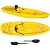 Big Mama Kayak canoa GIL 2.0 BIG MAMA KAYAK canoa monoposto da 254 cm + seggiolino + pagaia - GIALLO