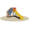 Timesport24 Torretta Marianna Con Scivolo In Vetroresina Cod.758 A/B Da Interrare Open D Giochi - En 1176 Certificati Tuv