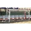 Arte&Sport Af1470/b Coppia Di Porte Da Beach Soccer In Alluminio M. 5,5 X 2,2 Trasportabili Certificata En748