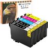 LOSMANN - D&C Ink 5x Cartucce d'inchiostro Compatibili per Epson 604XL 604 XL per Epson Expression Home XP-2205 XP-2200 XP-3200 XP-3205 XP-4200 XP-4205 Workforce WF-2910 WF-2930 WF-2935 WF-2950