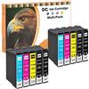 LOSMANN D&C Cartucce d'inchiostro Compatibile per Epson T1295-T1291 T1292 T1293 T1294 per Epson Workforce WF-3520 WF-3540 WF-7515 WF-7525 Stylus Office BX630FW Stylus SX235W SX425W SX445W SX535WD (10-Pack)
