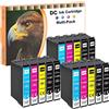 LOSMANN D&C Cartucce d'inchiostro Compatibile per Epson T1295-T1291 T1292 T1293 T1294 per Epson Workforce WF-3520 WF-3540 WF-7515 WF-7525 Stylus Office BX630FW Stylus SX235W SX425W SX445W SX535WD (15-Pack)