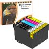 LOSMANN - D&C Ink 5x Cartucce d'inchiostro Compatibili per Epson 503XL 503 XL per Epson Expression Home XP-5200 XP-5205 XP5200 XP5205, Workforce WF-2960 WF-2965 WF2960 WF2965 WF-2960DWF WF-2965DWF