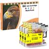 LOSMANN D&C 3x Giallo Cartuccia d'inchiostro compatibile per Brother LC123 XL per Brother DCP-J132W DCP-J152W DCP-J552DW MFC-J6520DW MFC-J4510DW MFC-J6920DW DCP-J132W MFC-J4610DW MFC-J470DW MFC-J6720DW