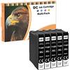 LOSMANN D&C T1285 Cartucce d'inchiostro compatibili per Epson T1285-T1281 BK per Epson Stylus Office BX305FW S22 SX125 SX130 SX230 SX235w SX420W SX425W SX430W SX435W SX438W SX440W SX445W (5 Nero)