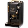 Faber Coffee Pro Deluxe - Macchina Caffé a Cialde Espresso colore Matt Black Ottone - PROBLACKBASOTT