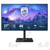 Philips 27 IPS 4K GAMING USB-C HDR 40027 IPS 4K GAMING USB-C HDR 400 USB-C POWER DELIVERY 400 CD-M2 CONTRASTO 1300:1 AMD FREESYNC DP 2 HDMI USB-C 4 USB 3.2 ERGONOMICO VESA
