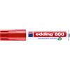 Edding Marcatore permanente edding 800 punta scalpello 4-12 mm rosso E-800 002