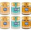 Menz&Gasser, Kit Assortito Le Creme Spalmabili, 3 Gusti, Confezione 6x200g, Perfette per Colazione e Dolci