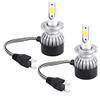 NSLUMO Lampadina LED H1 per faro anteriore Seat Leon 1M1 1P1 Ibiza Mk2 Mk3 Altea Toledo Alhambra H1 LED Canbus 6000K Lampadina abbagliante bianca LED H1 Seat Leon