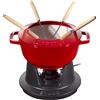 Staub Specialities 10-pz., Set per fonduta, ciliegia
