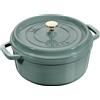 Staub La Cocotte Cocotte rotonda - 20 cm, eucalipto
