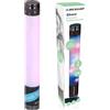 DUNLOP Mini Cassa Speaker a Torre Bluetooth Portatile con Effetti luce 48 LED USB MP3