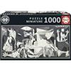 Educa - Puzzle da 1000 pezzi del mondo più piccolo per adulti | Guernica, Pablo Picasso. Include colla Fix Puzzle. Misure: 30 x 46 cm. Dai 14 anni (20375)