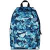 Invicta Zaino Scuola American Fantasy Shine, Blu, Zaino Mono Scomparto con Tasca Porta PC 13'', 23 L, Zaino Scuola Superiore, Università e Tempo Libero, Per Ragazza