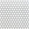 Alberts 467043 Lamiera forata, foratura rotonda, alluminio, naturale, 250 x 500 x 1,5 mm