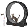 VEVOR Ruota per Esercizi per Gatti Ruota da Corsa per Interni 1100 mm Nera