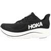 HOKA One One 1162032-BWHT Clifton 10 Wide Black/White Men's Scarpe Taglia US 11