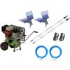 Minelli Kit raccolta olive Minelli per 2 operatori motocompressore con 2 abbacchiatori