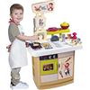 Smoby - Super Benny La cucina delle delizie, 7600310916, +3 anni, accessori per cucinare davvero, grembiule incluso, 32 accessori, ricettario
