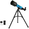 Teorema Giocattoli Teorema 74211 - Telescopio Astronomico per bambini con Supporto a 3 piedi, Obiettivo da 50mm, Potenza 90