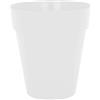Artevasi Capri High, Vaso alto rotondo in plastica, 46cm, colore bianco
