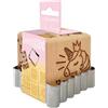 ScrapCooking - Timbro per pasticceria in legno, motivo unicorno, con 1 taglierino per biscotti e cubo, decorazione con 5 facce incise in rilievo, decorazione