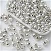 CUIDAKJ 100 Pezzi Campanelle Natalizie, Campanellini Sonagli Piccoli, Campane per Animali Domestici, 12mm Mini Campanello, Accessori Art Craft per Fai Da Te Decora Natalizie e Festa (Argento)