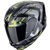 Scorpion Casco Integrale Scorpion - Exo-391 Clutter Nero-Giallo Neon