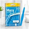 Mara Expert - 32 spazzole interdentali Basic, 1,1 - 1,2 mm, ISO 3 medio, 33% in più di contenuto, con gusto menta, colore blu, 3