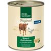 Real Nature Dog Lattina 800G CUORE DI VITELLO E POLLO