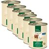 REAL NATURE Kit Risparmio 6x800 Real Nature Dog Adult CUORI DI VITELLO E POLLO