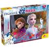 Liscianigiochi- Disney-DF Plus Frozen 2 Italia Puzzle Doppia Faccia, Multicolore, 24 Pezzi, 81295